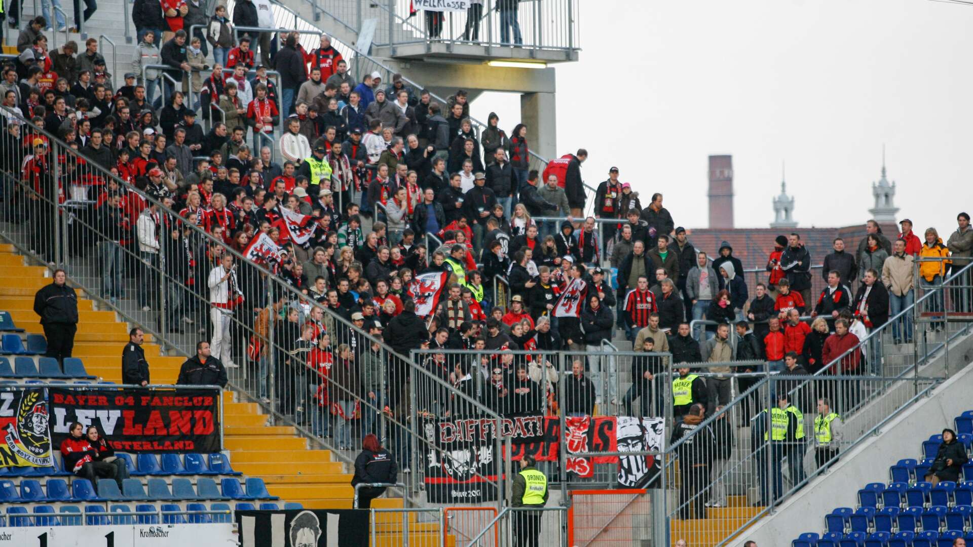 Bayer 04-Fans in Bielefeld