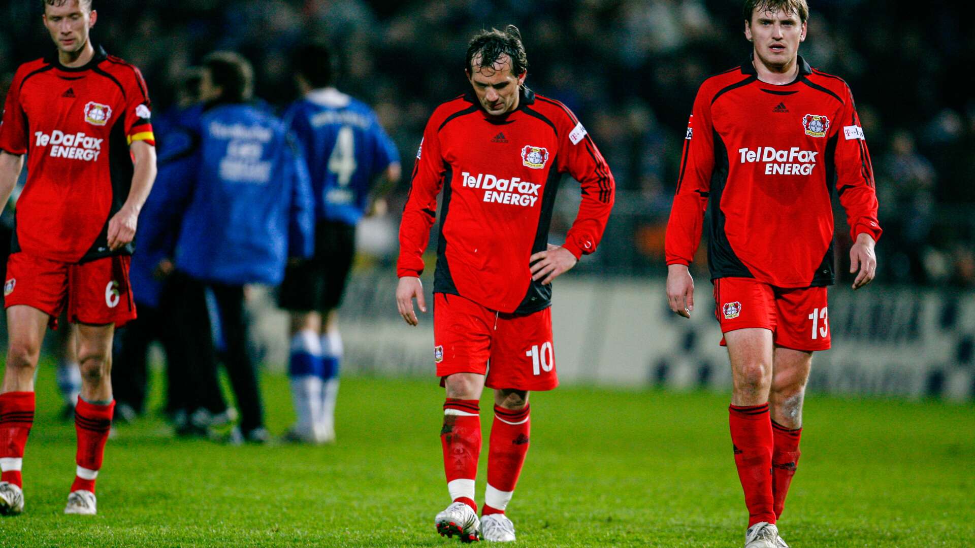 Simon Rolfes, Theofanis Gekas und Dmitriy Bulykin