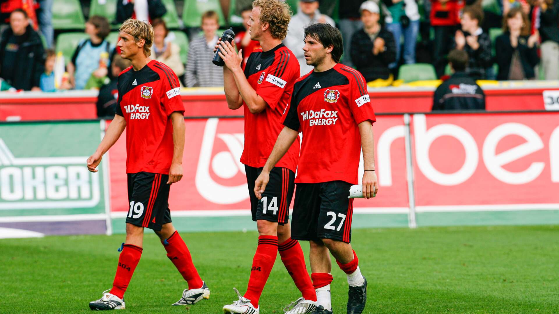 Marcel Risse, Sascha Dum und Gonzalo Castro