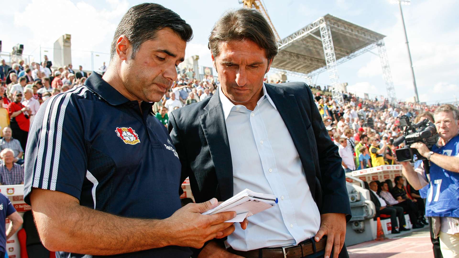 Bruno Labbadia und Eddy Sözer