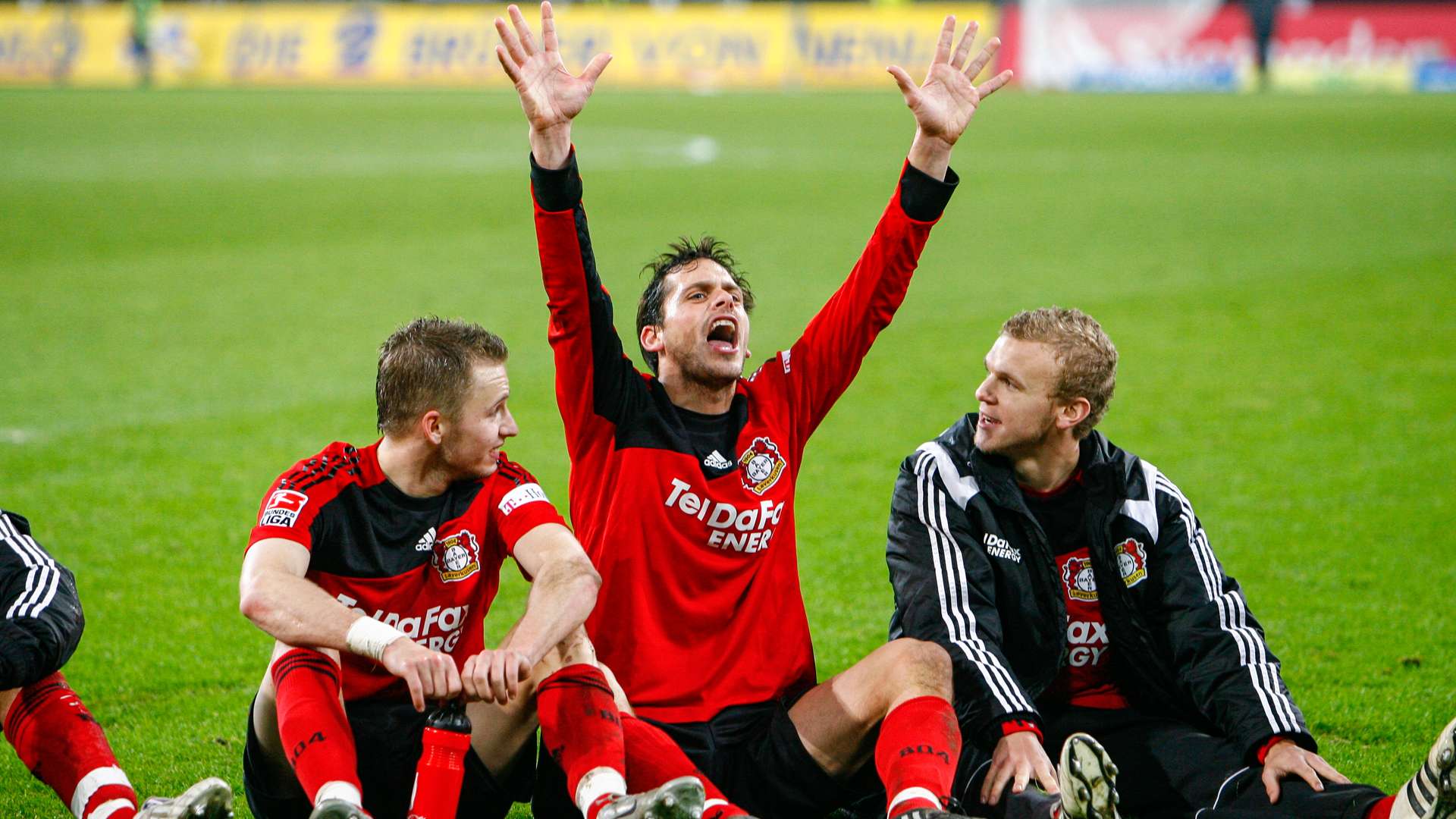 Michal Kadlec, Manuel Friedrich und Sascha Dum