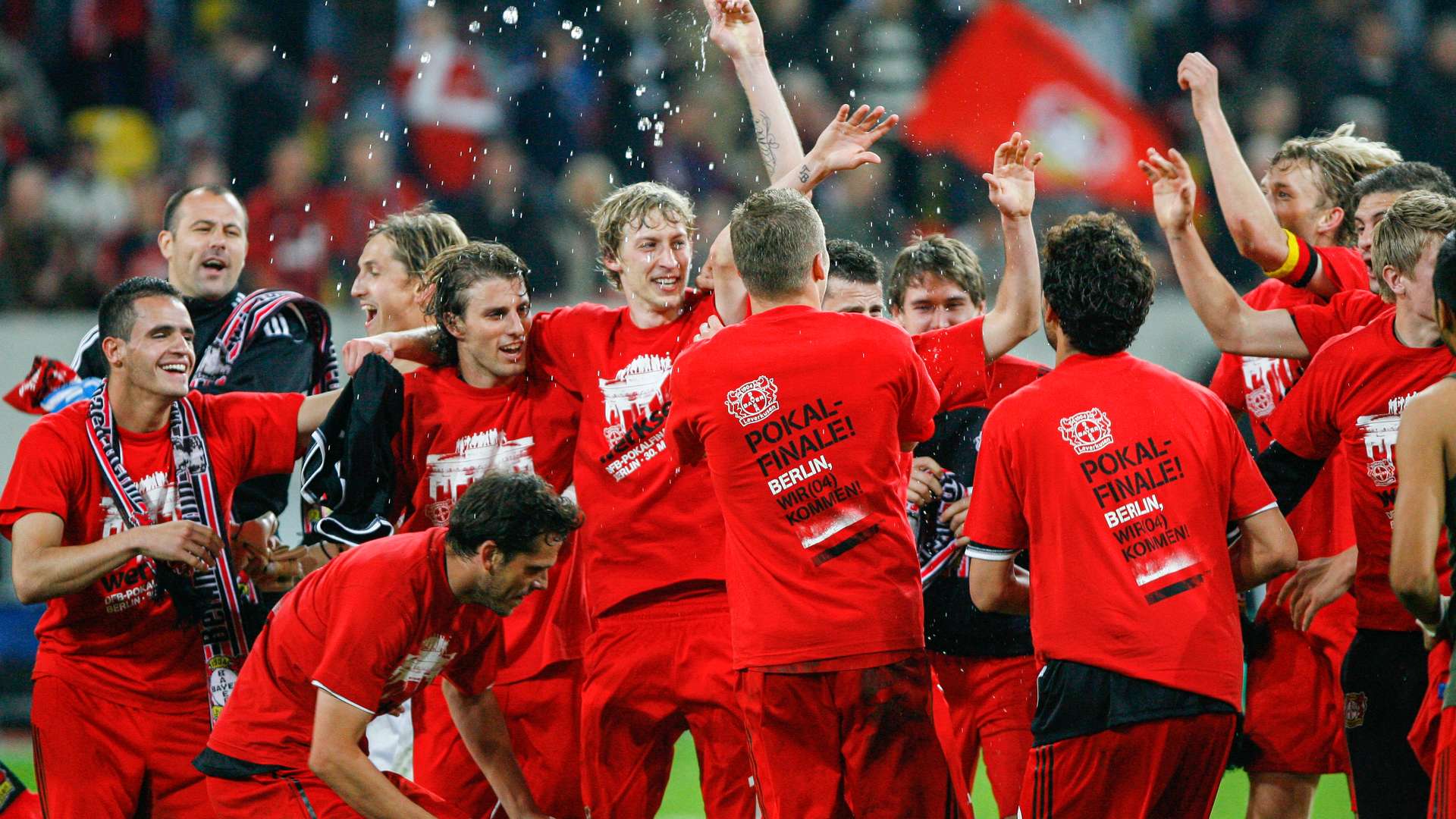 Werkself feiert Finaleinzug