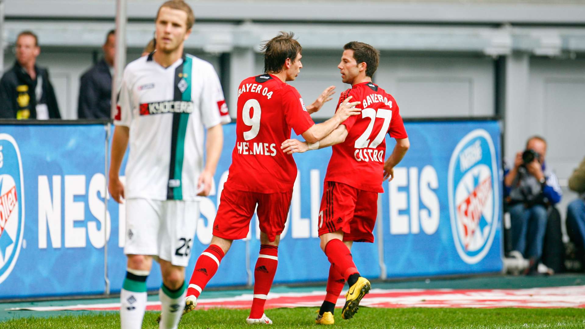 Patrick Helmes und Gonzalo Castro