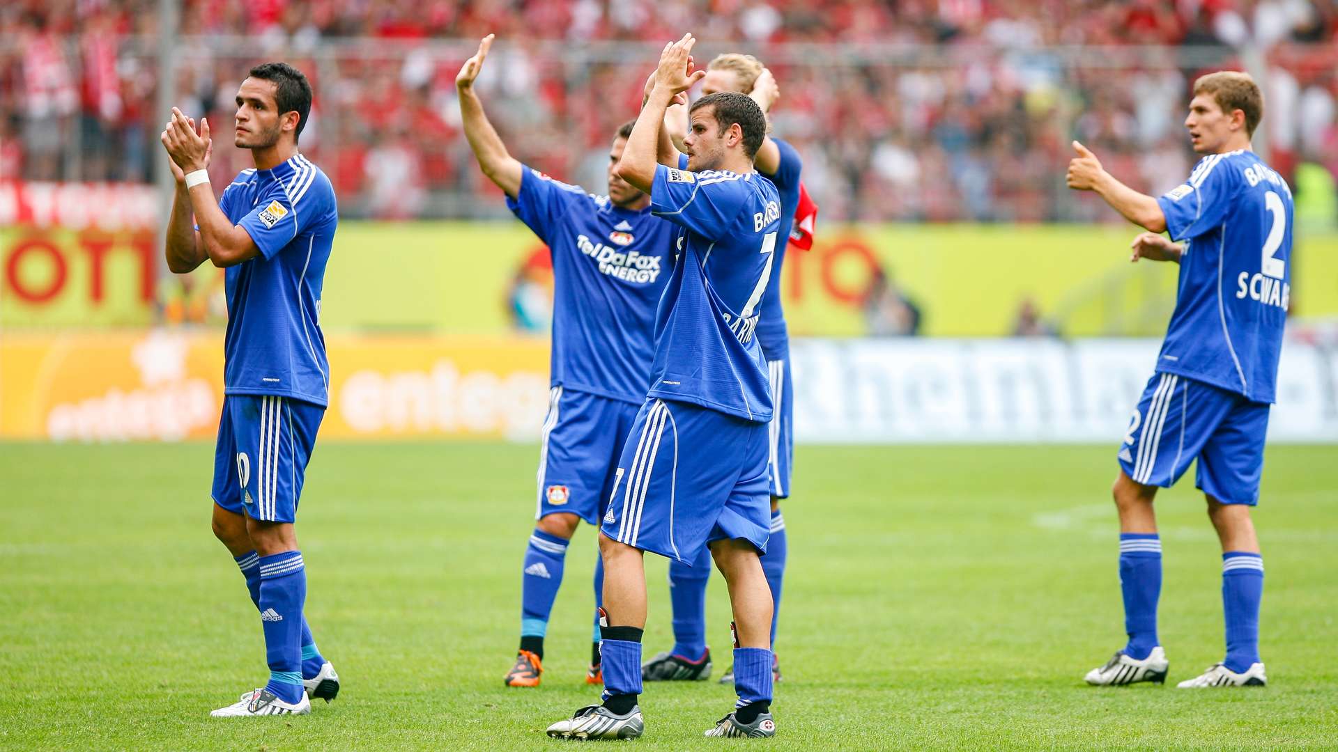 Werkself bedankt sich bei den Fans