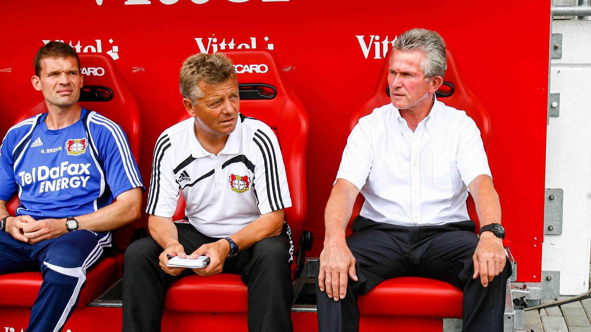 Trainer Jupp Heynckes, Co-Trainer Peter Hermann