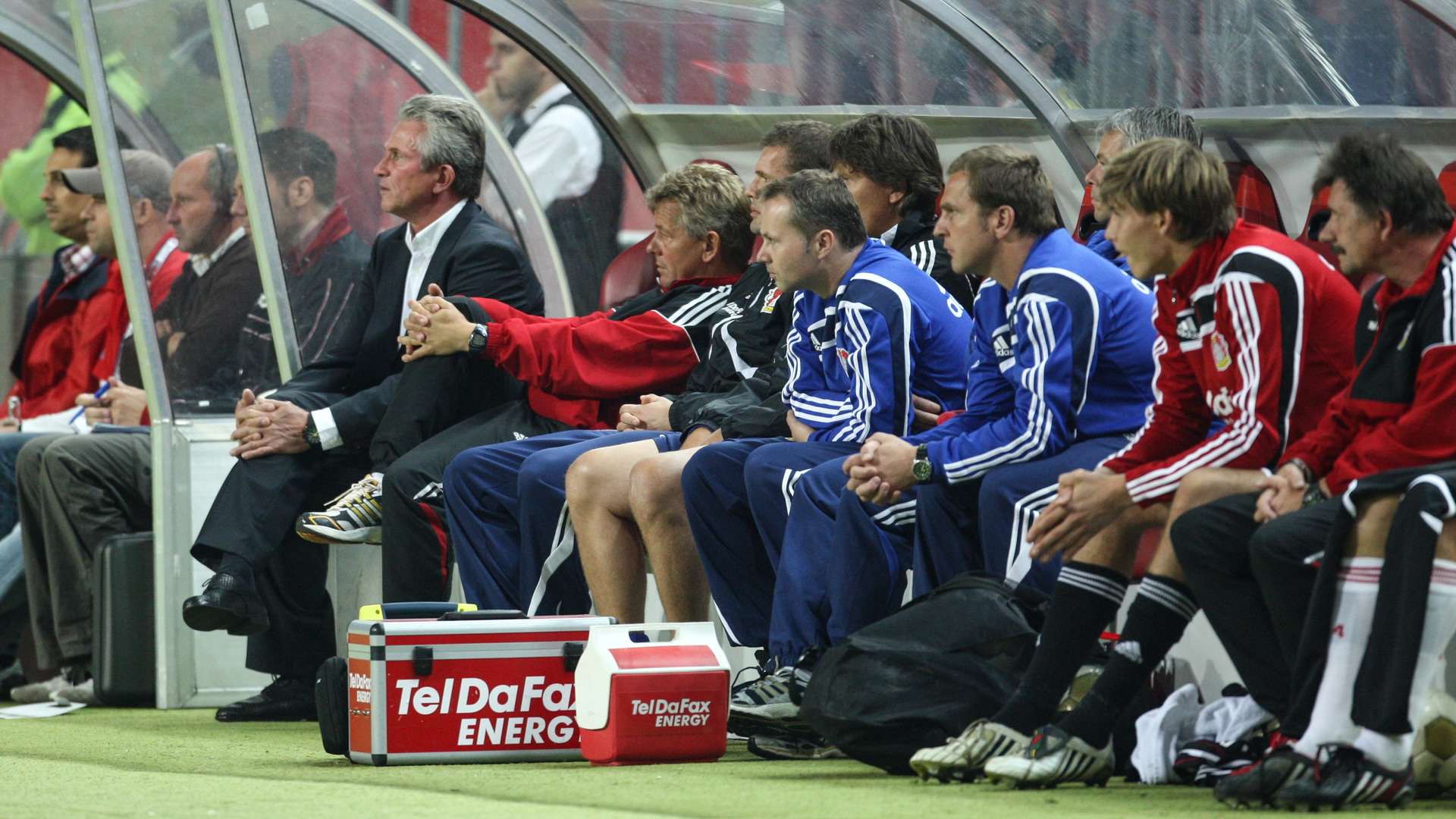 Ersatzbank von Bayer 04