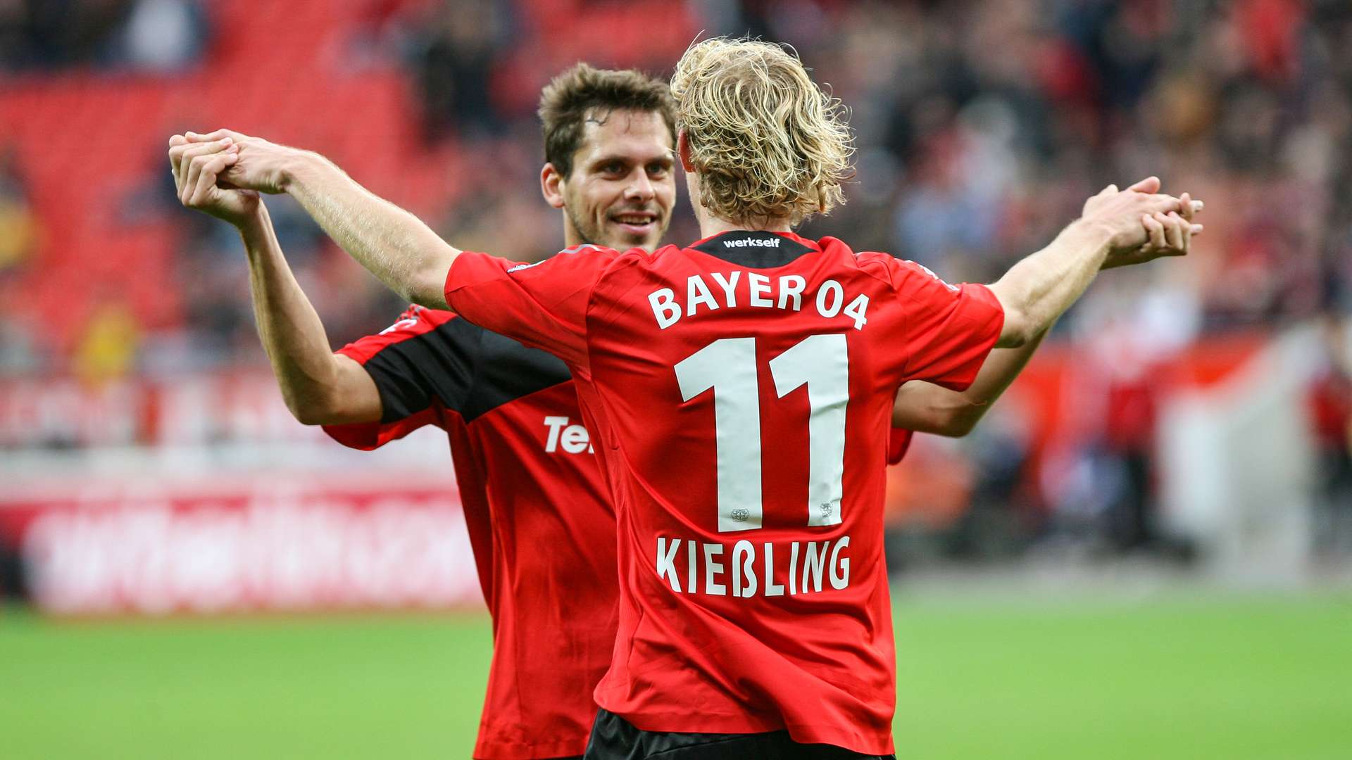 Stefan Kießling und Manuel Friedrich