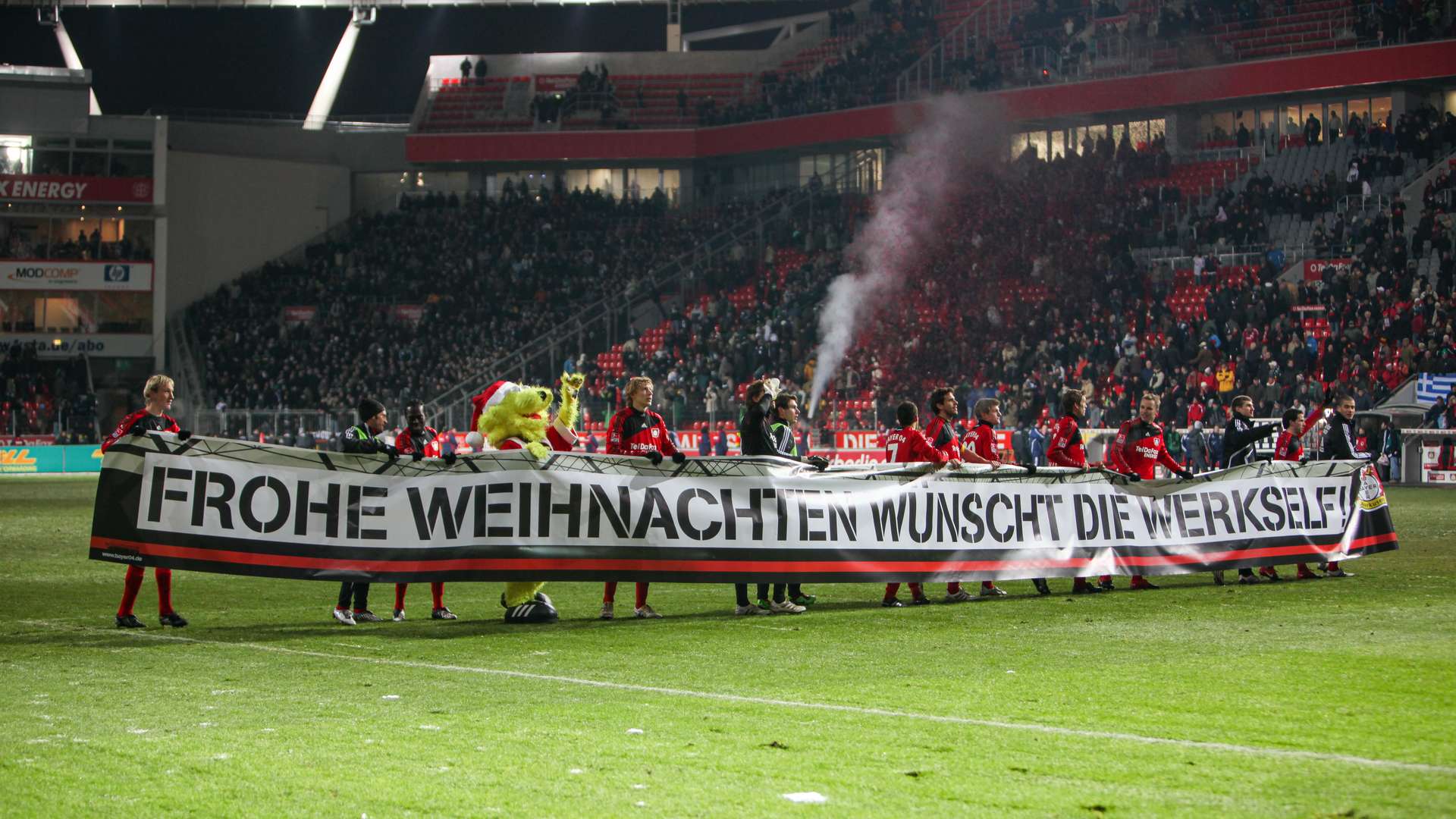 Werkself wünscht Frohe Weihnachten