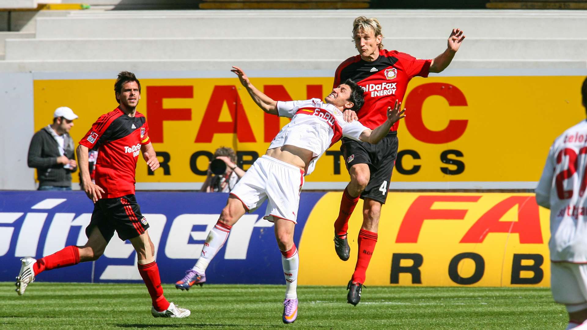 Sami Hyypiä und Manuel Friedrich