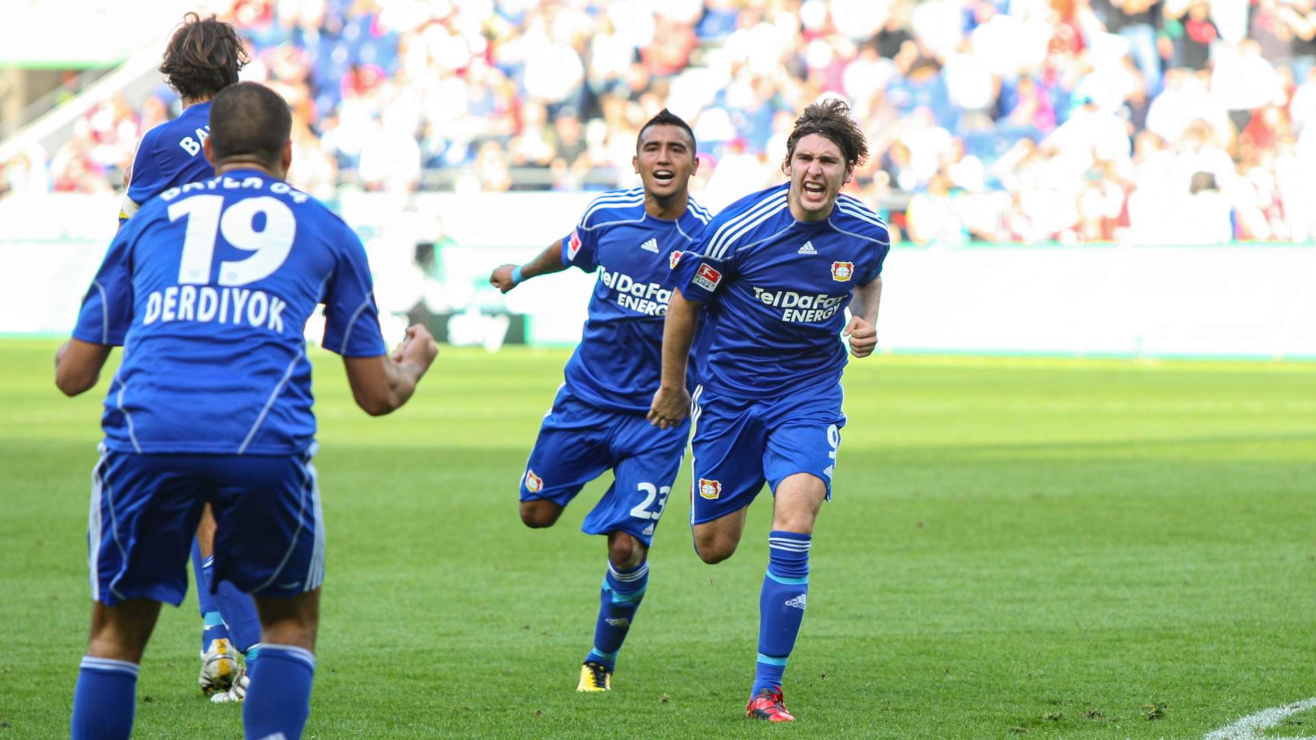 Patrick Helmes beim Torjubel