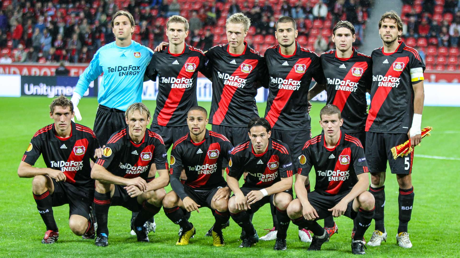 Werkself vor dem Europa-League-Spiel gegen Trondheim