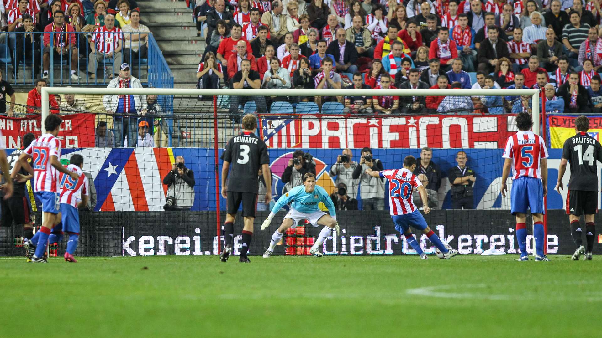 Ausgleich von Atletico Madrid