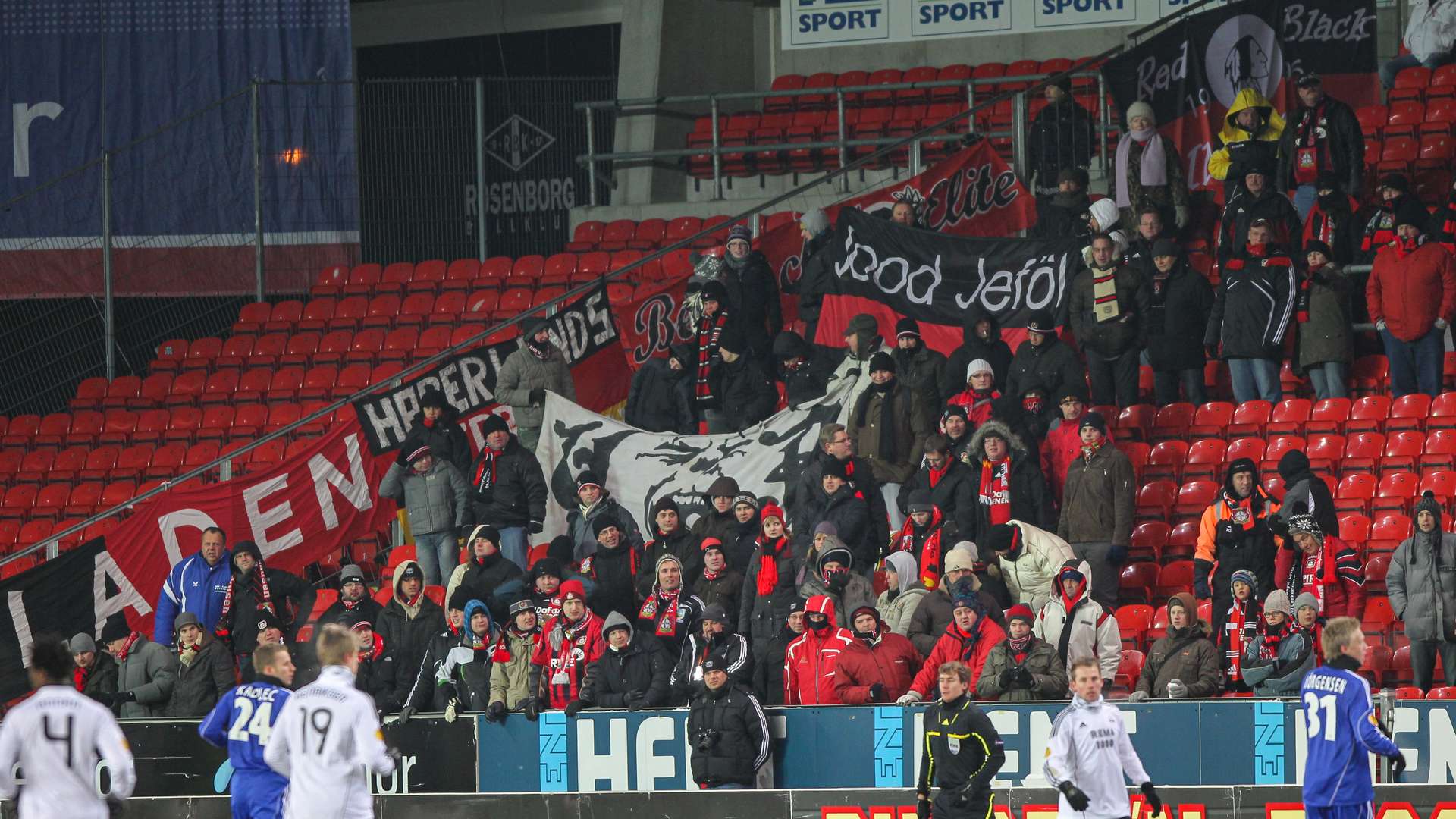 Bayer 04-Fans in Trondheim