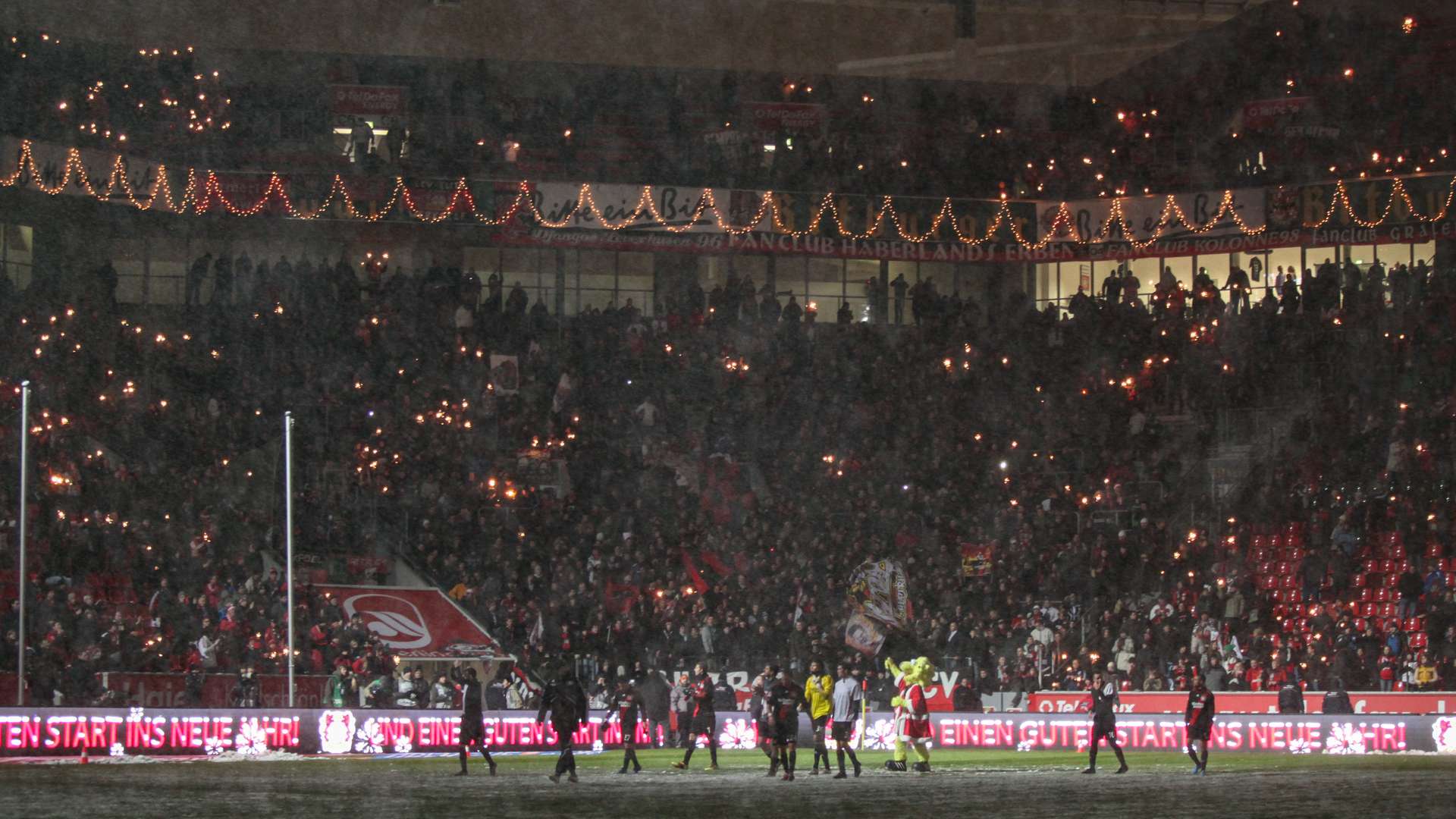 Werkself bedankt sich bei den Fans