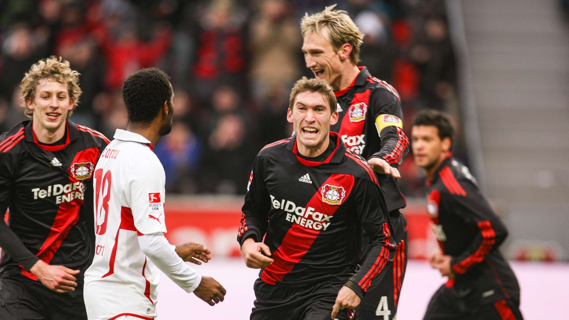 Stefan Reinartz beim Torjubel