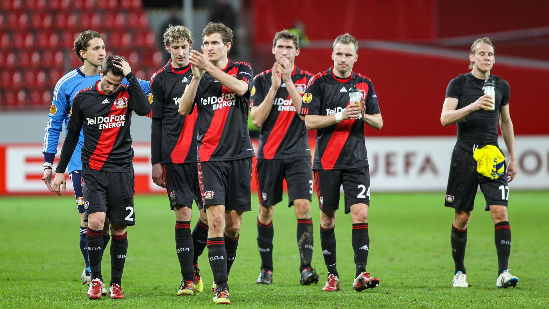 Werkself bedankt sich bei den Fans