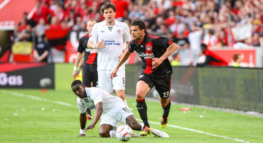 Bayer 04 vs. FC St. Pauli am 10.04.2011