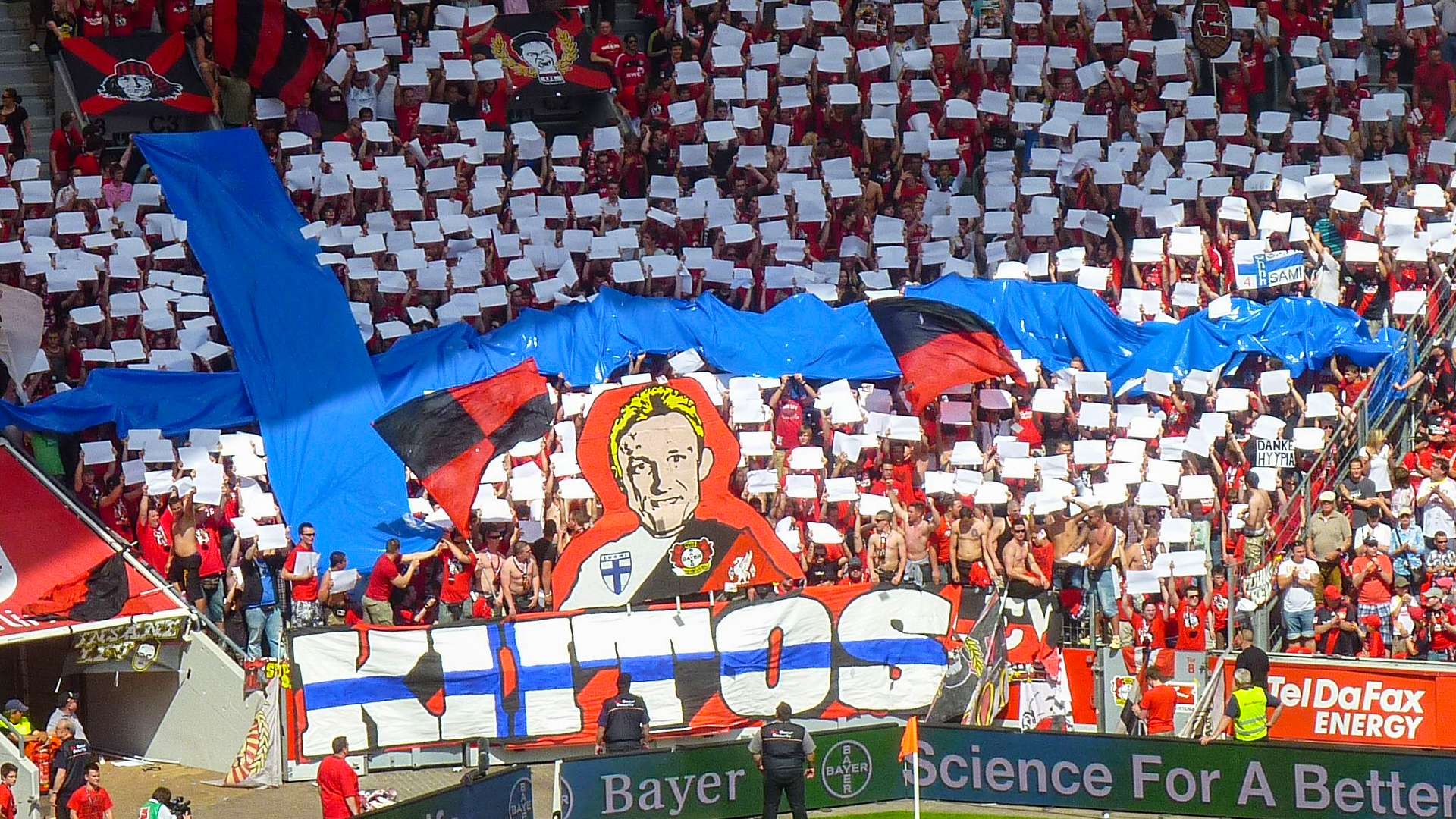 Abschiedschoreo für die finnische Legende Sami Hyypiä