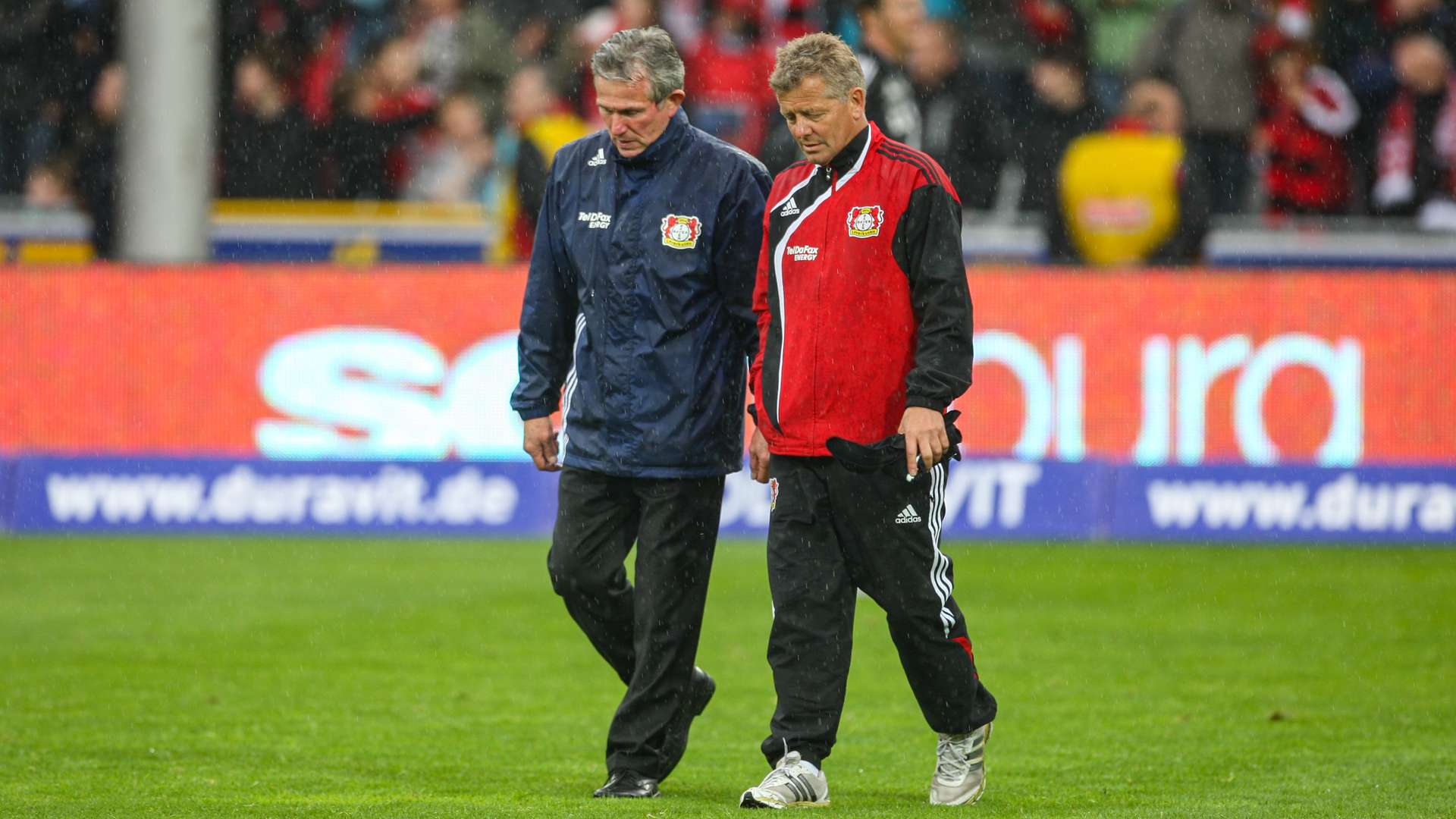 Jupp Heynckes und Peter Hermann