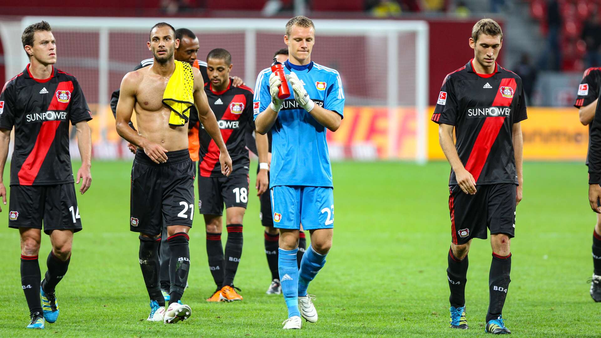 Werkself verabschiedet sich von den Fans