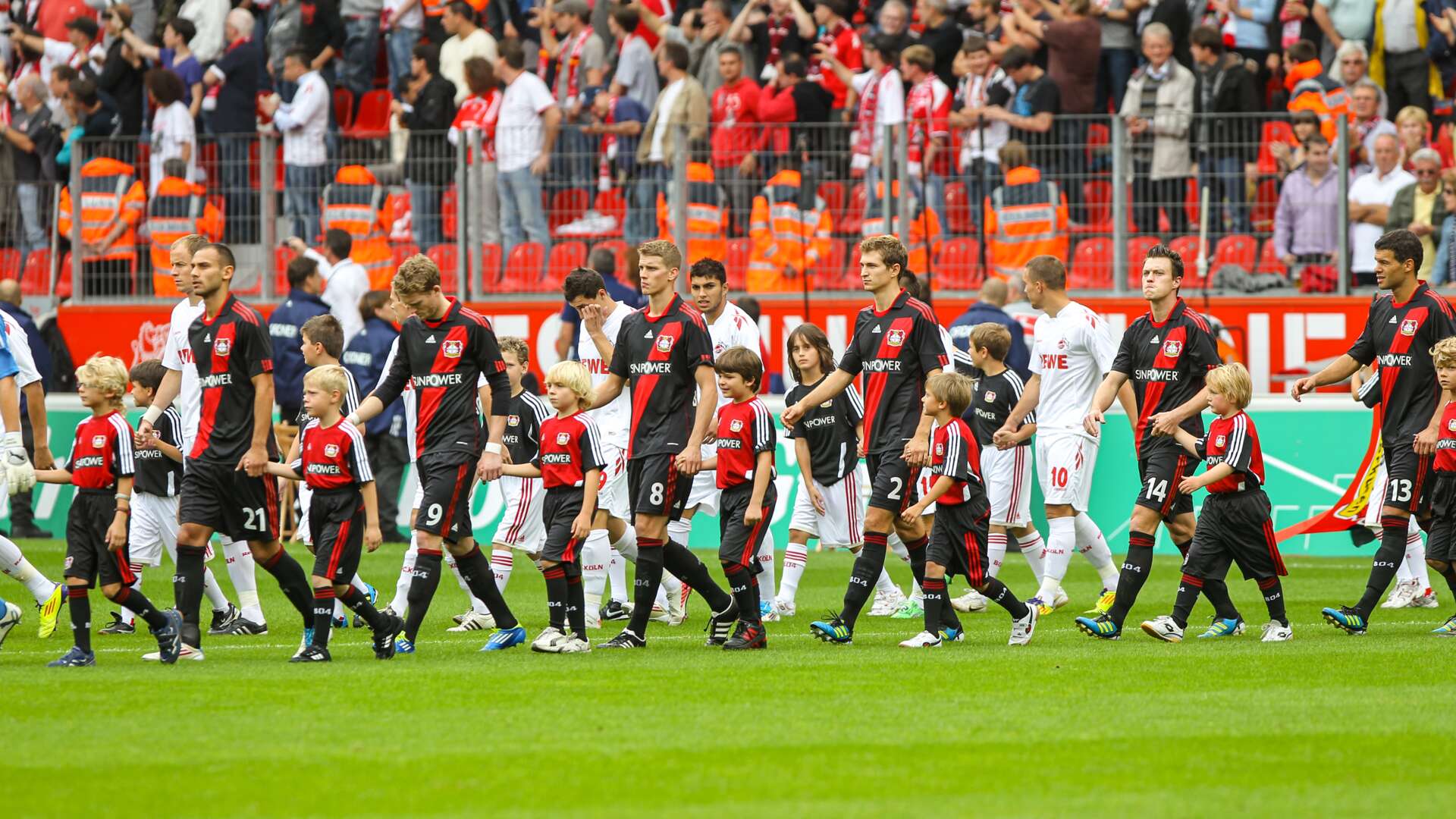 Werkself und der 1. FC Köln