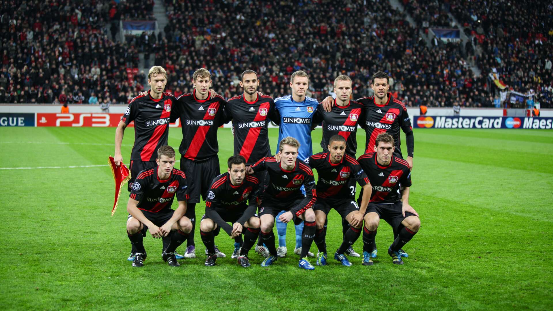 Werkself vor dem Champions-League-Heimspiel gegen FC Valencia