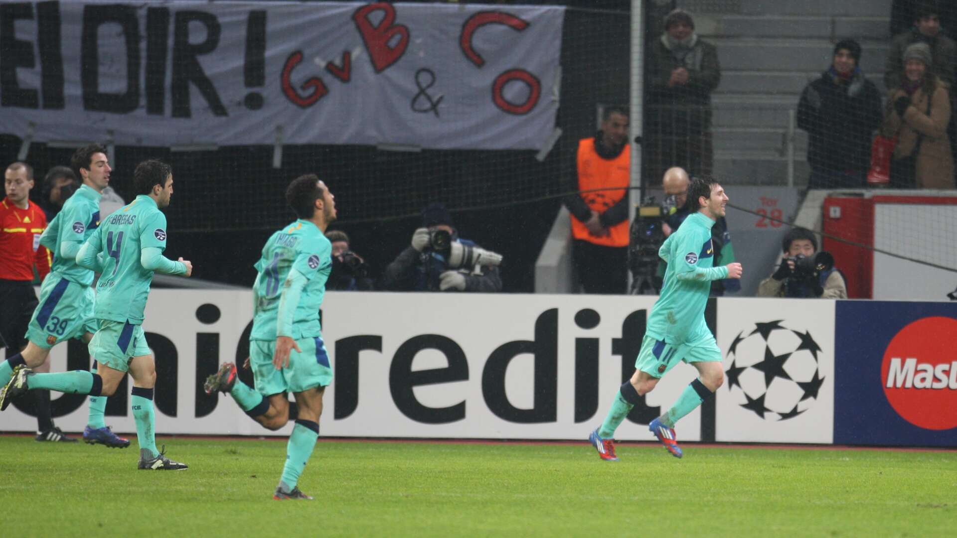 Lionel Messi beim Torjubel