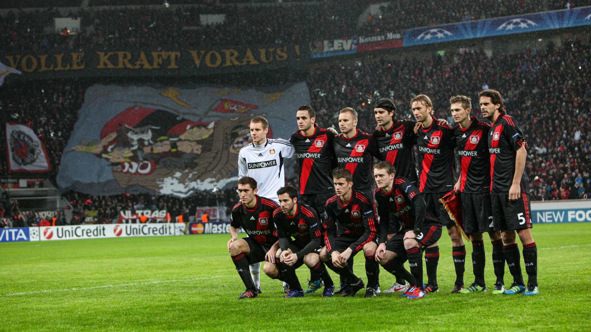 Werkself vor dem Achtelfinale gegen den FC Barcelona