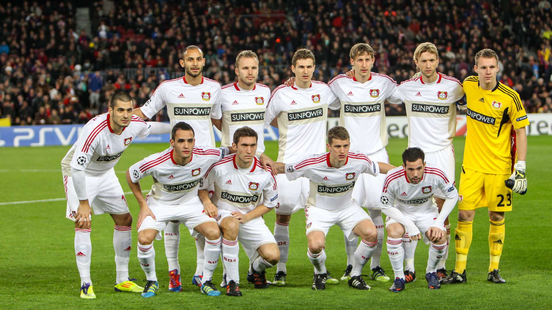 Bayer 04 vor dem Achtelfinalspiel in der Champions League