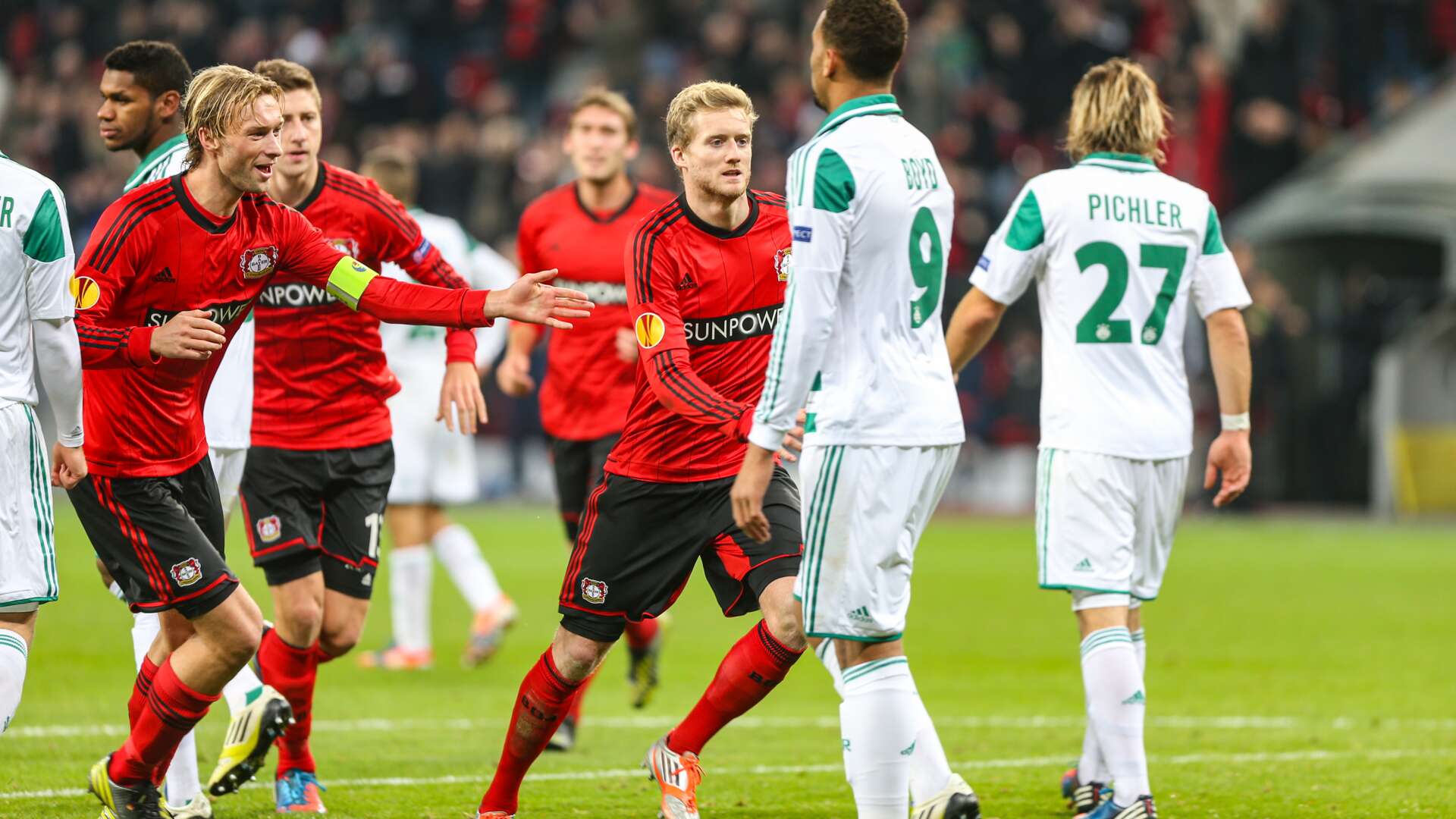 André Schürrle und Simon Rolfes