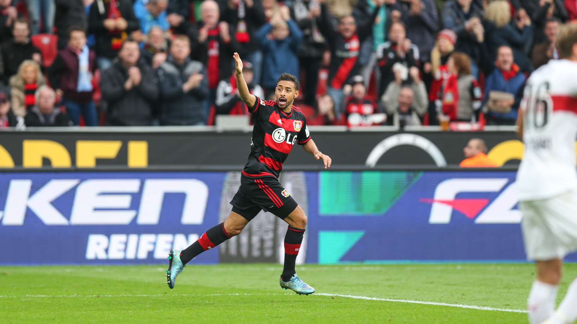 Bayer 04 gegen Stuttgart am 24. Oktober 2015
