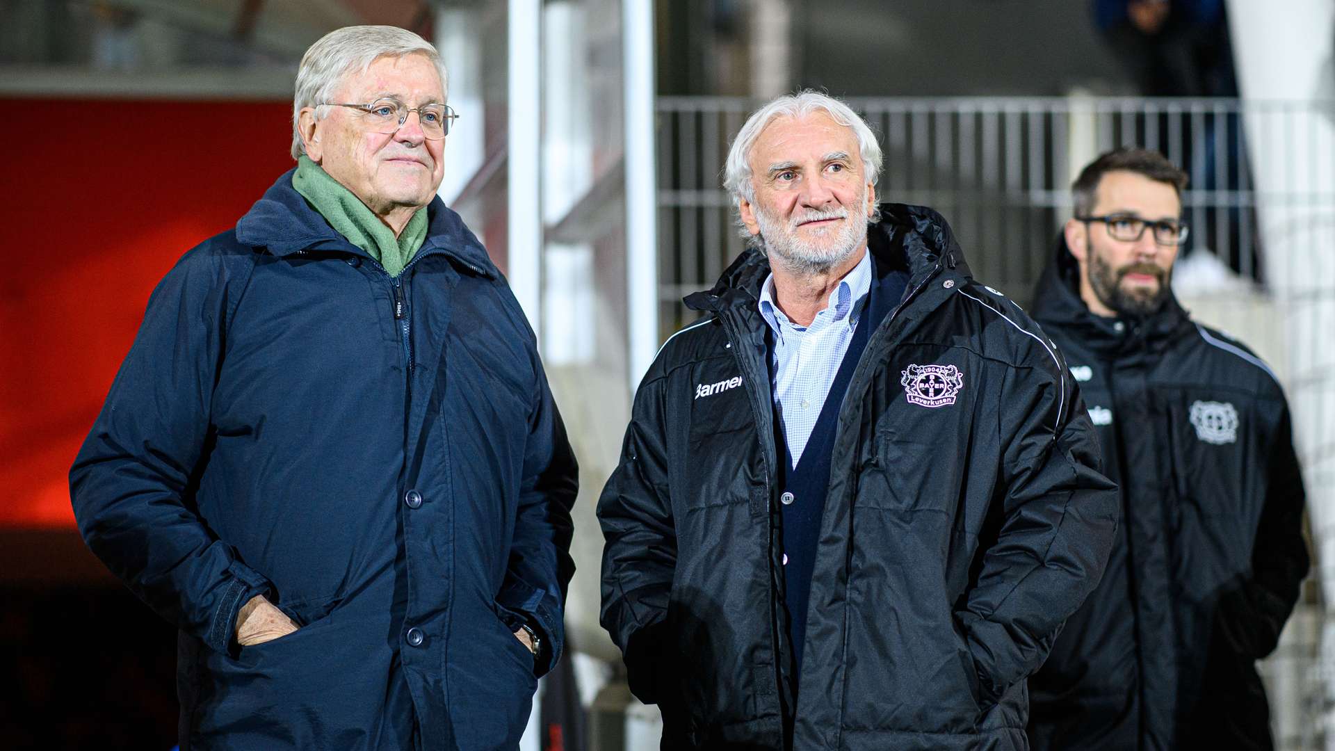 Werner Wenning mit Rudi Völler