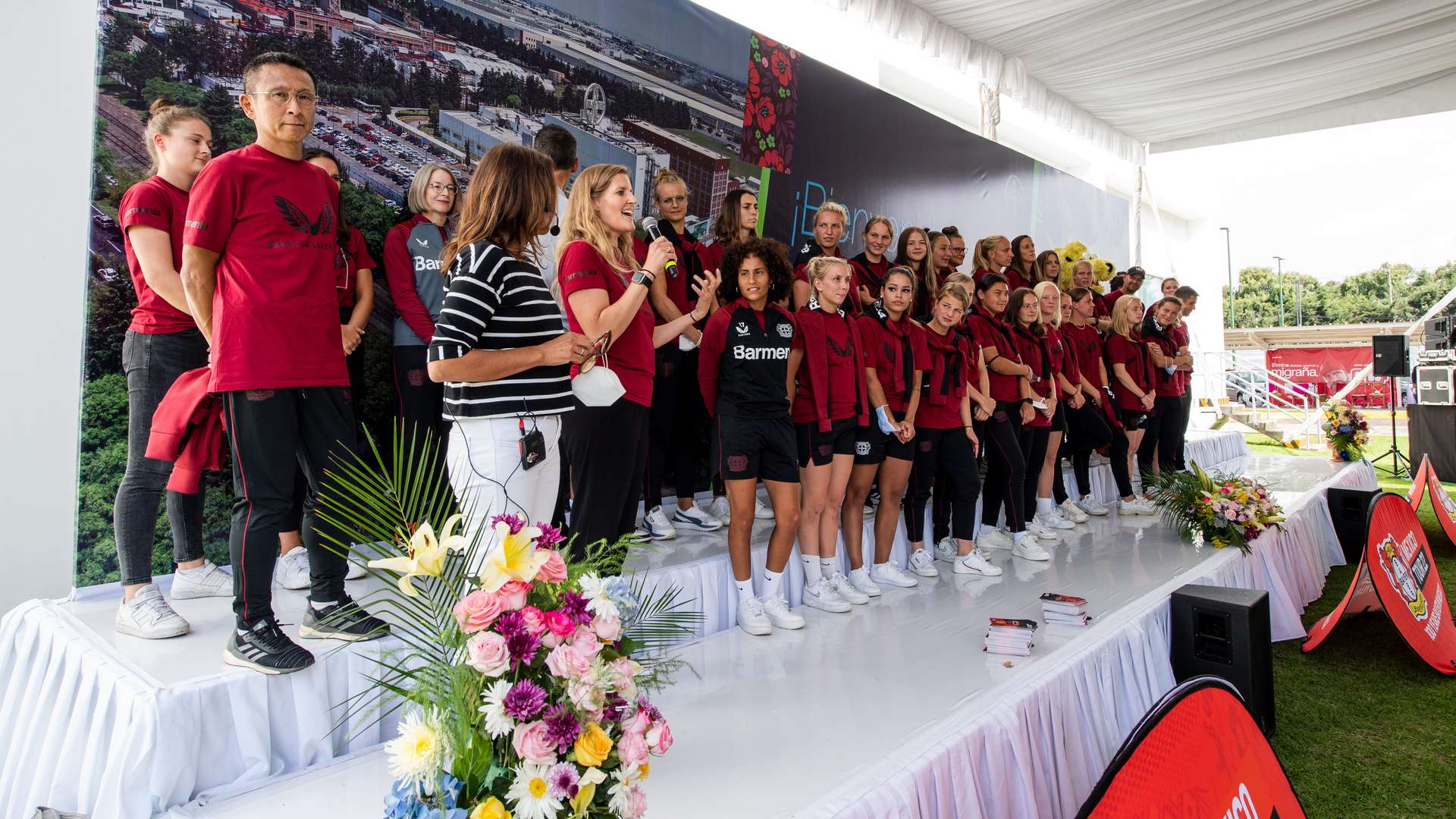 Die Bayer 04-Frauen in Mexiko