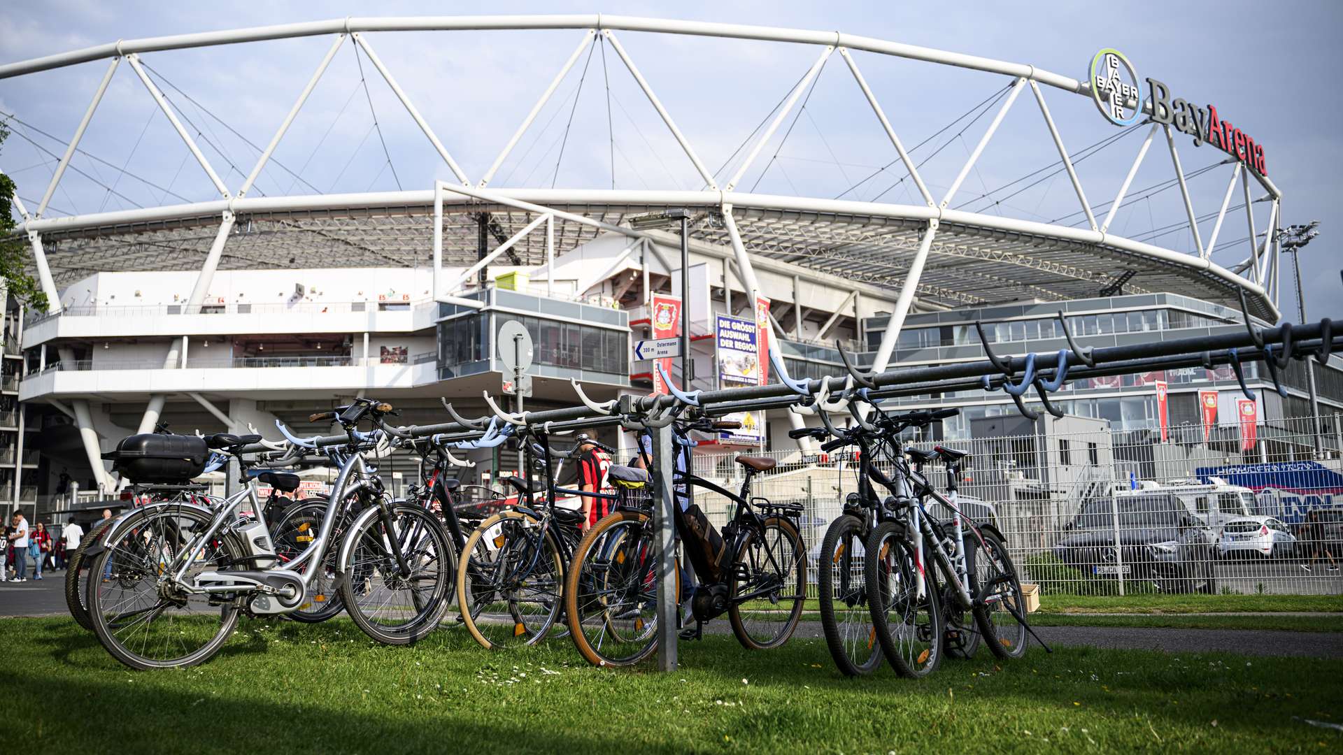 Bicycle parking spaces