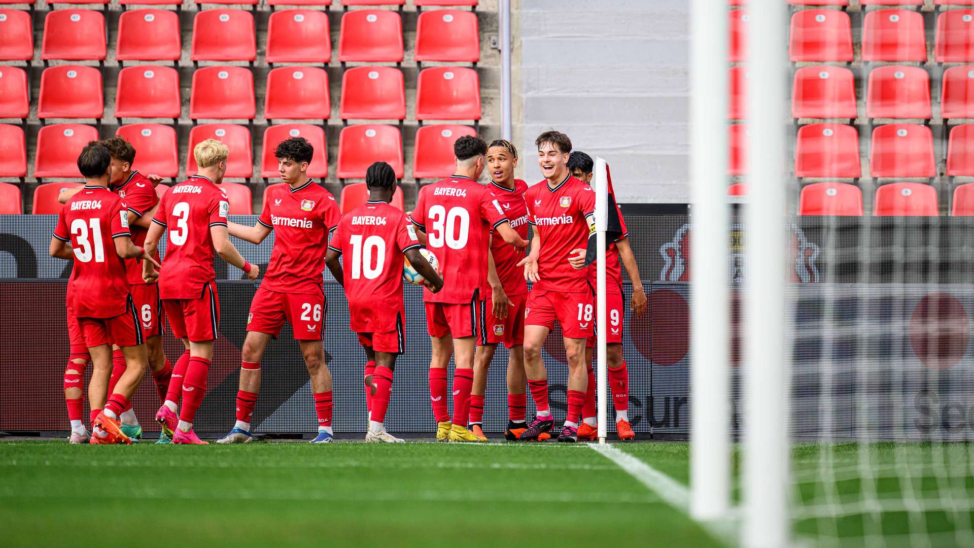 Der Torjubel zum 1:1-Ausgleich