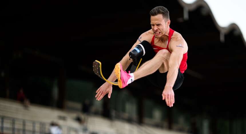 Para Leichtathletik Heimspiel des TSV Bayer 04