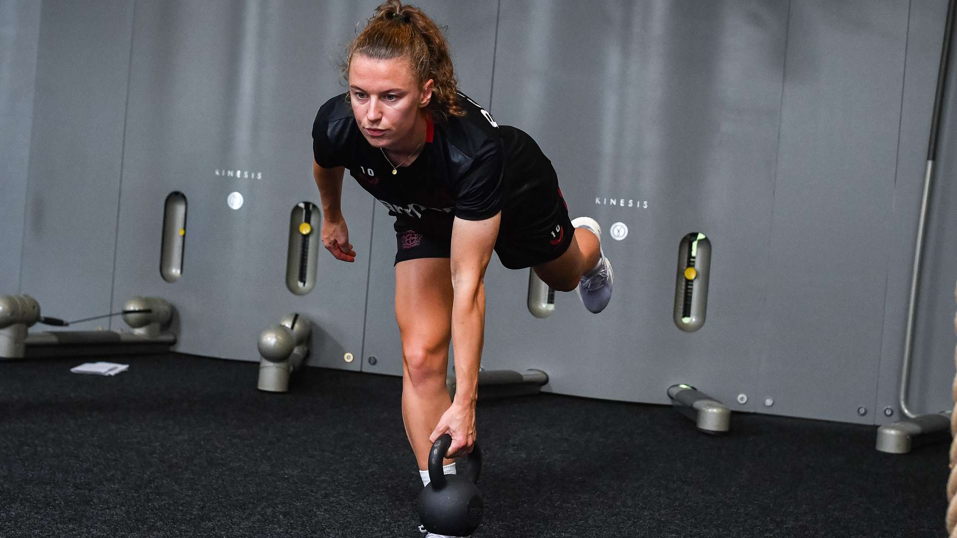 Krafttraining mit Synne Skinnes Hansen