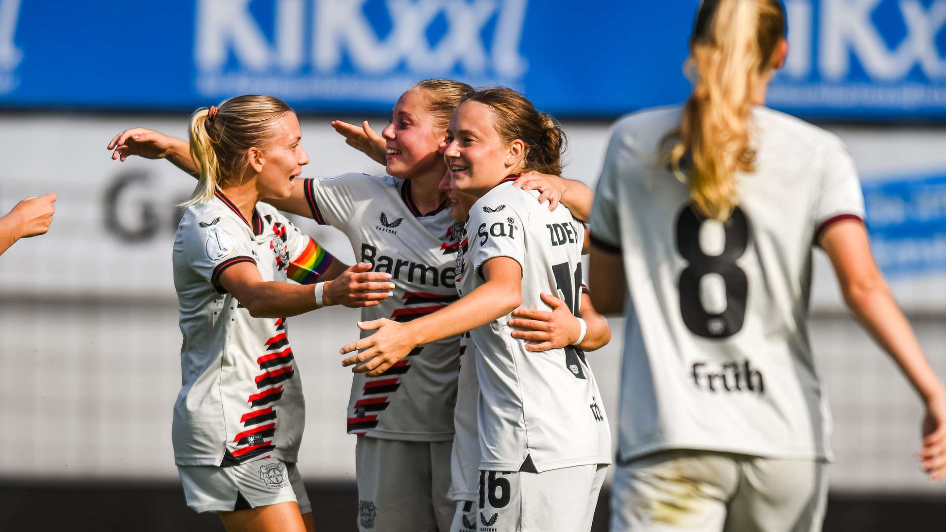 Die Frauen stehen im Pokal-Achtelfinale