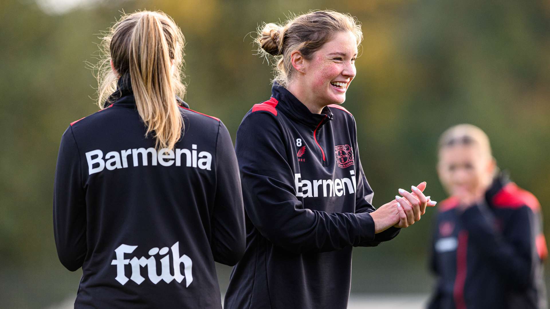 Karólína Lea Vilhjálmsdóttir im Training