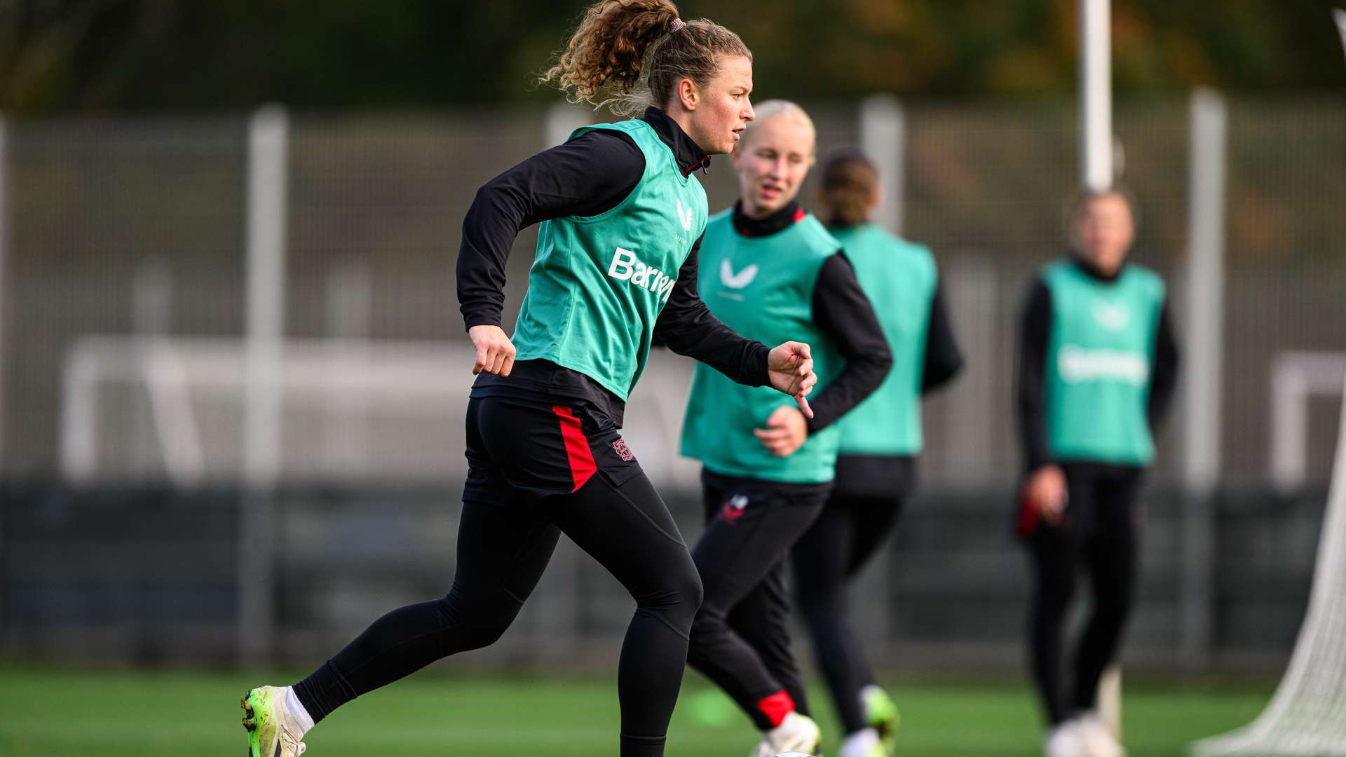 Synne Skinnes Hansen im Training