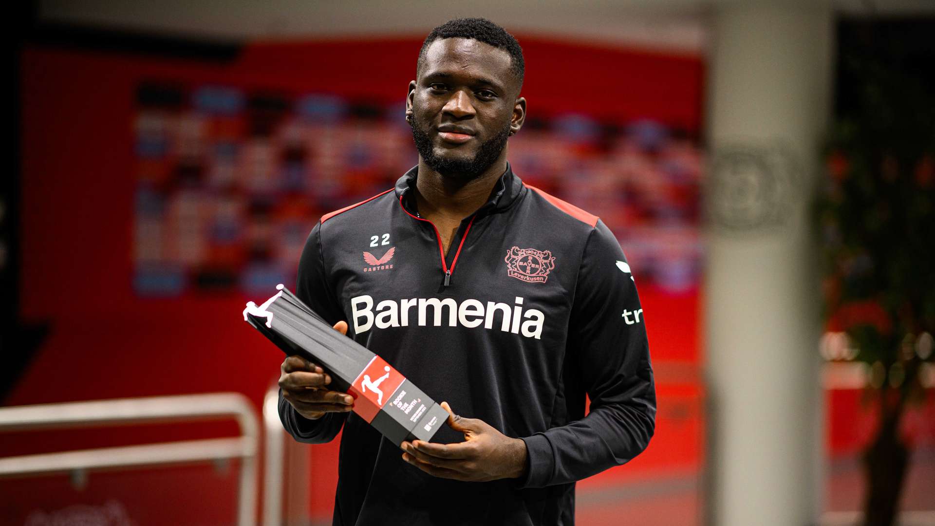 Boniface ist „BundesligaRookie des Monats“ September Bayer04.de