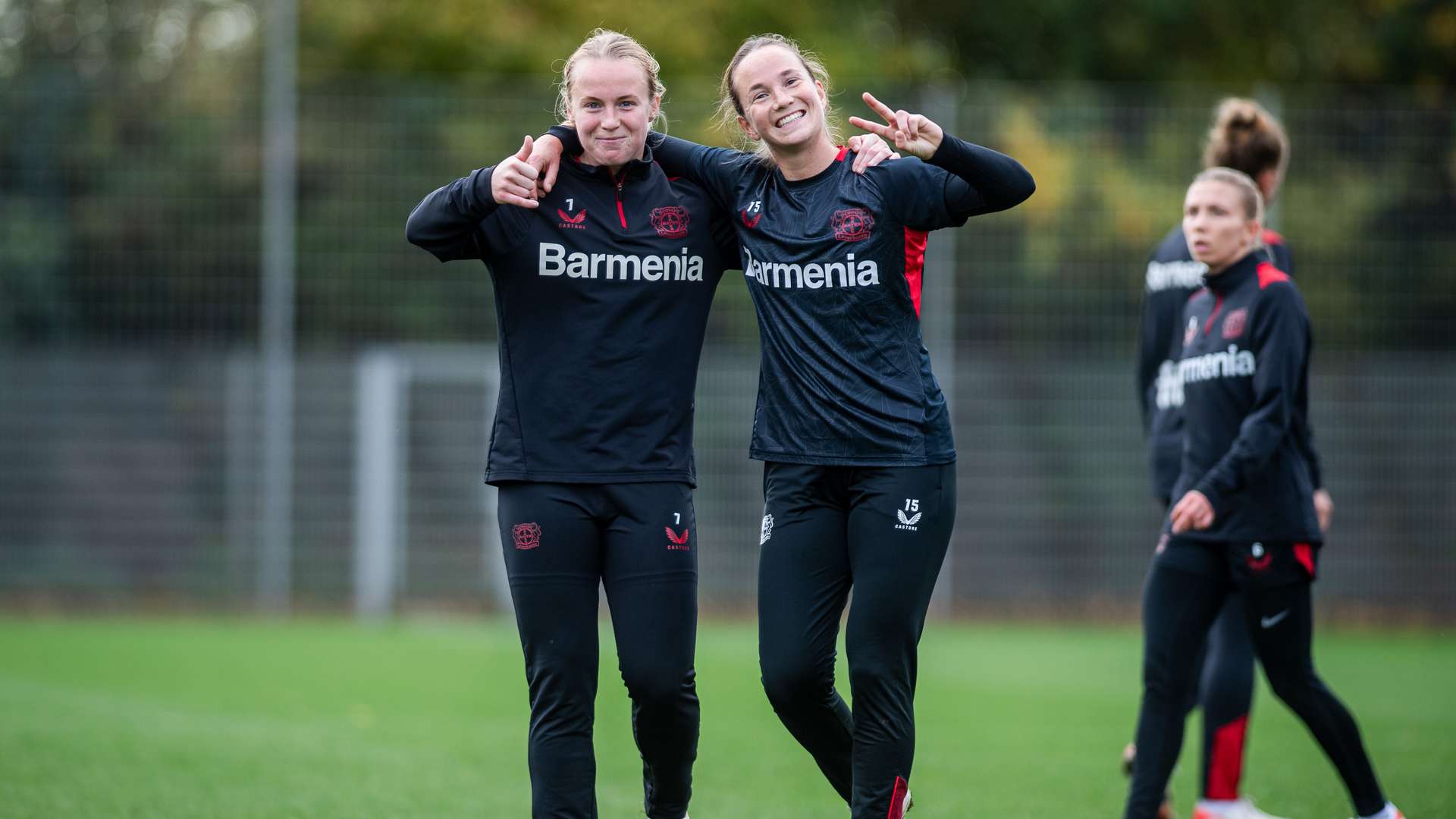 Cecilie Johansen und Eva van Deursen