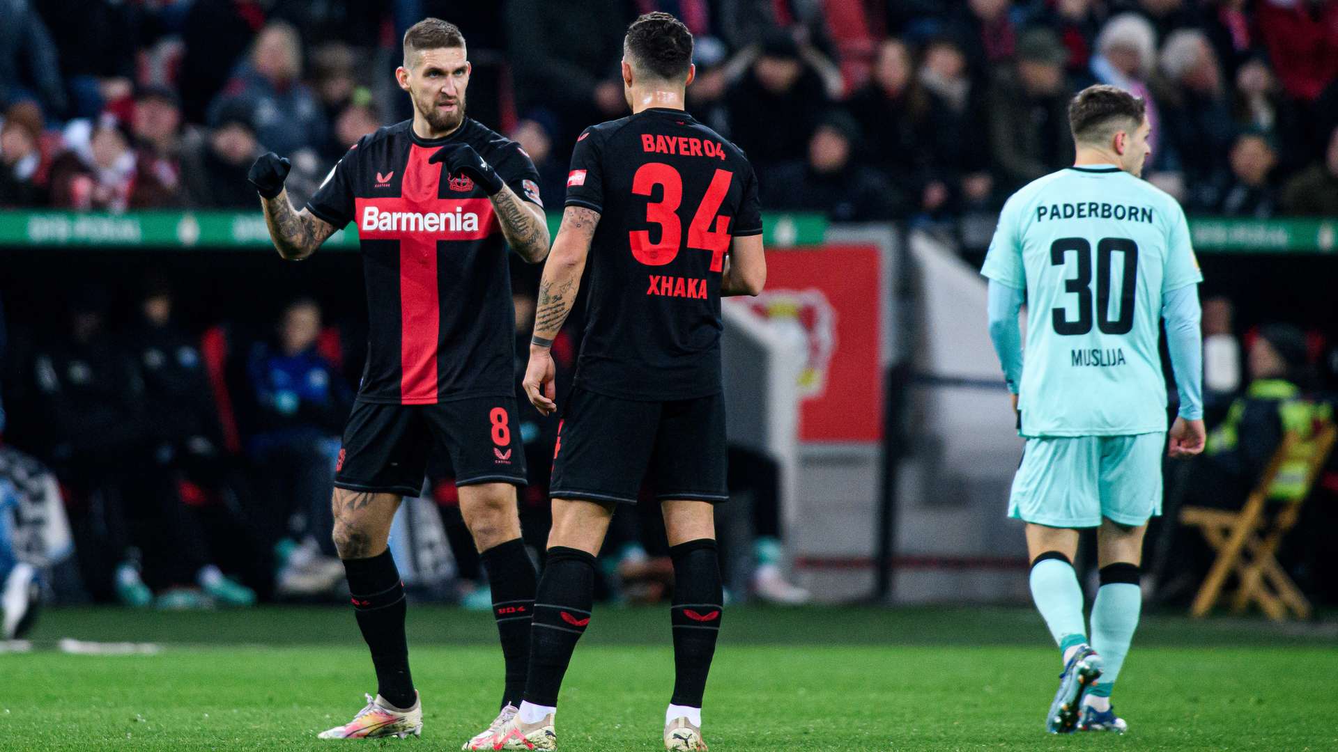 Robert Andrich und Granit Xhaka