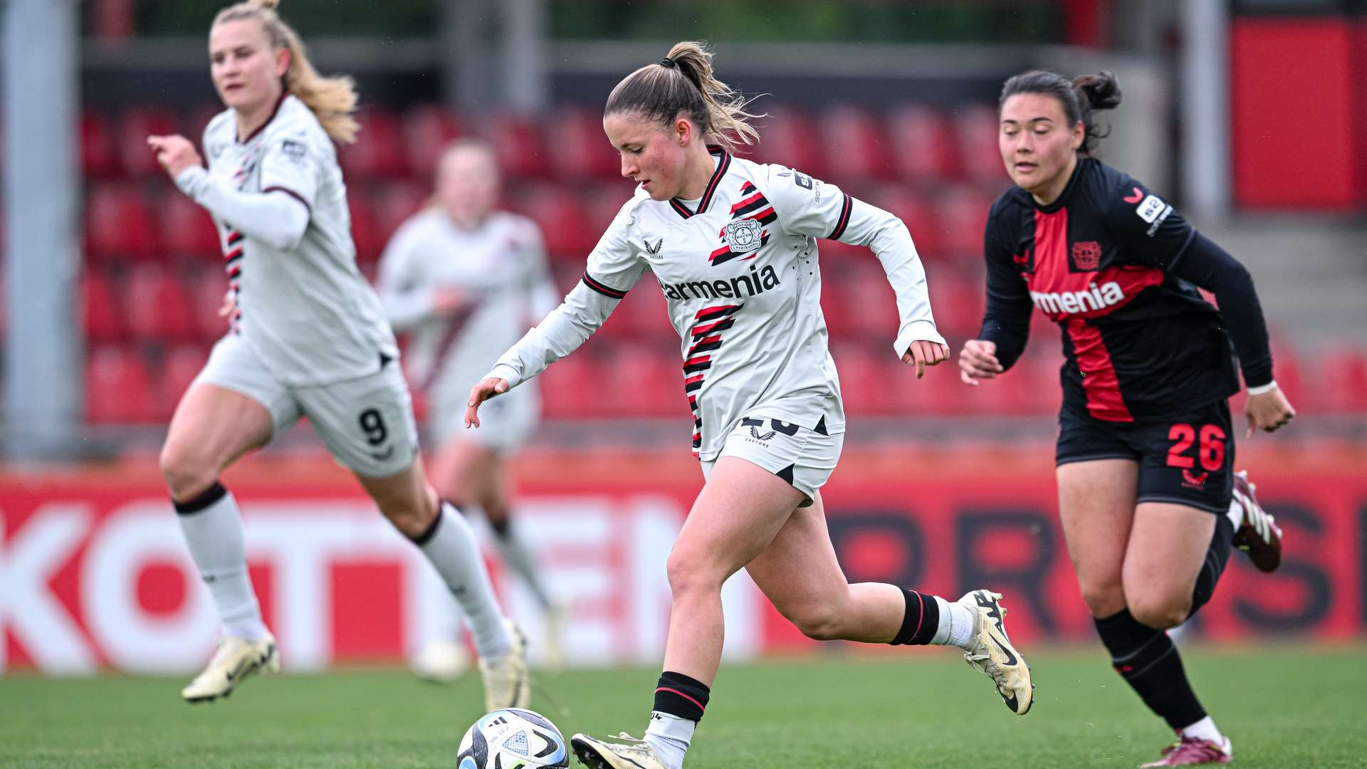 Internes Trainingsspiel der Frauen