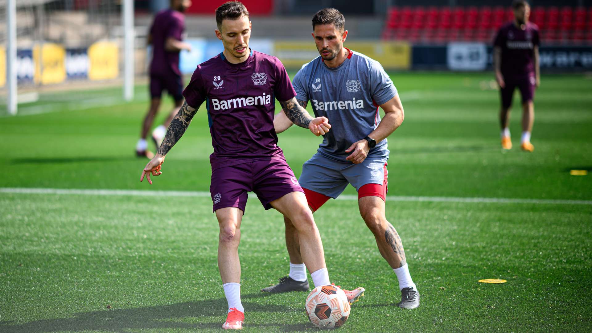 Grimaldo im Training