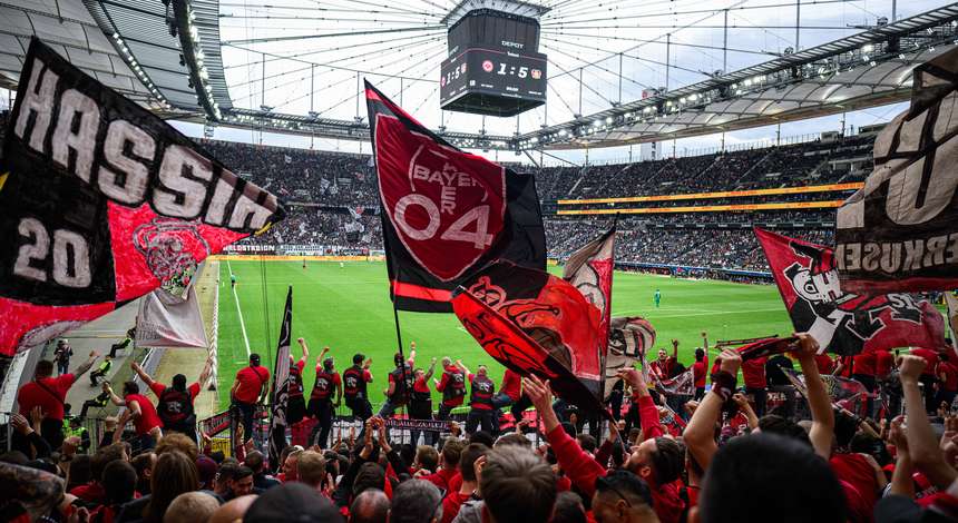 Fans in Frankfurt