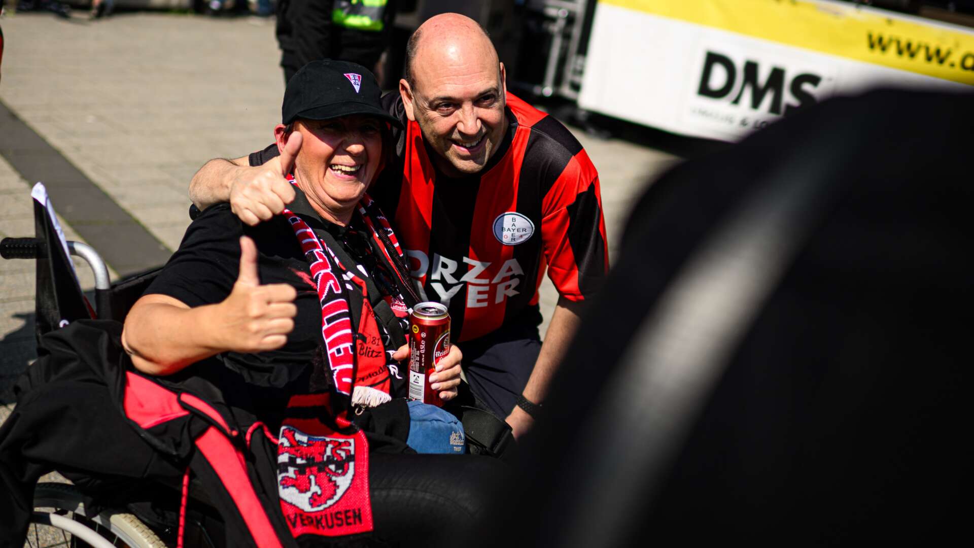 Fernando Carro mit Fan