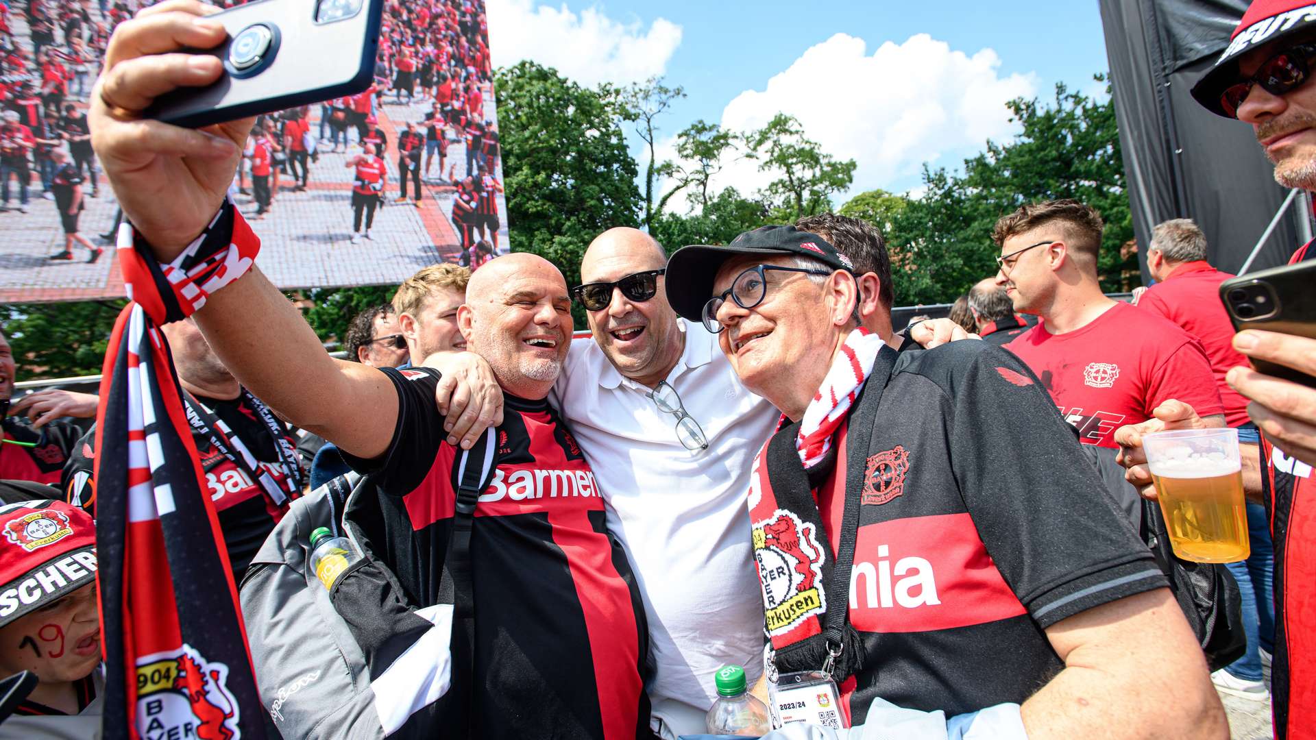 Fernando Carro mit Fans