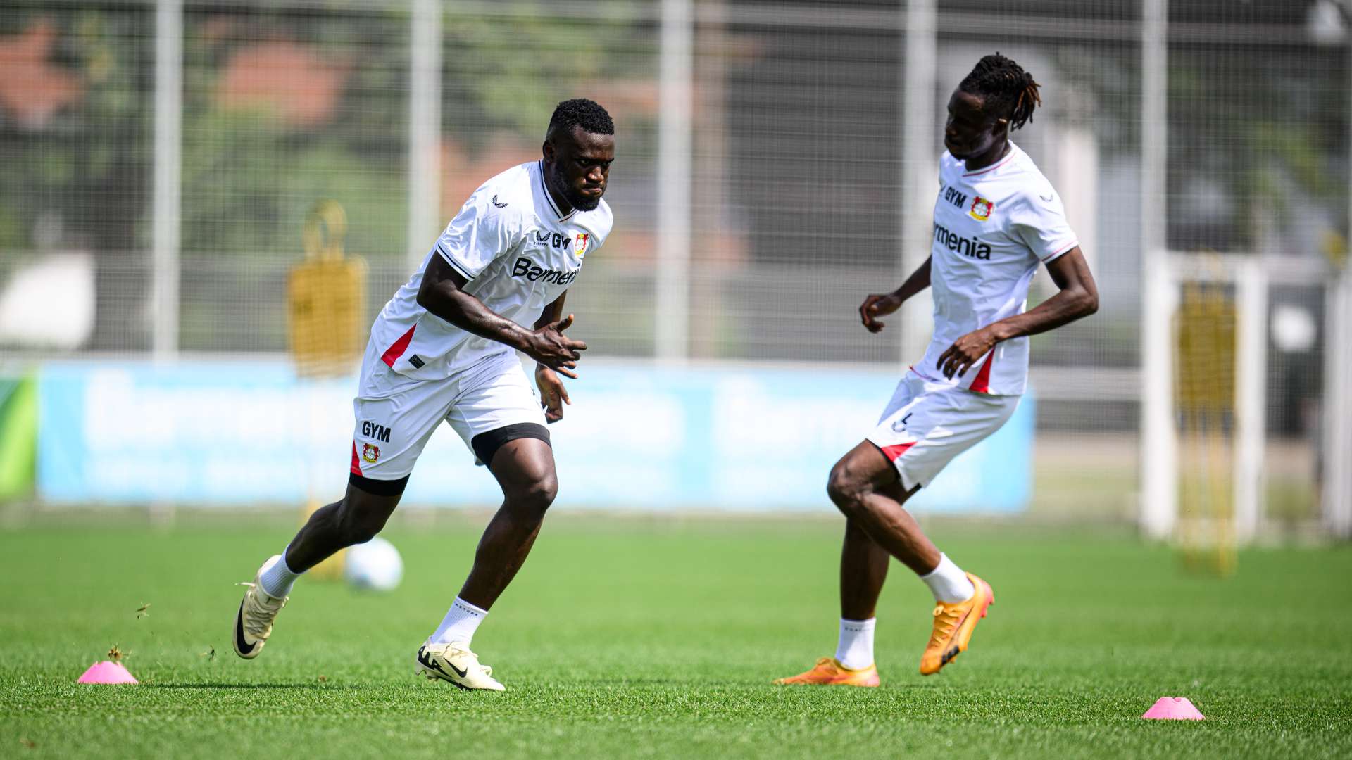 Victor Boniface at training