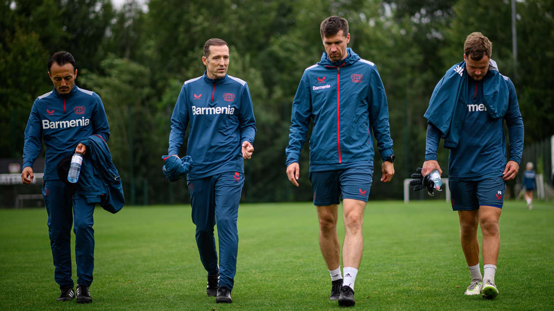 Pätzold und sein Trainer-Team